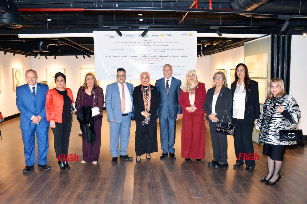 ندوة الكاتبه الصحفية مني رجب بمناسبه اليوم العالمي للقضاء علي العنف ضد المرأة 54 14 2 2