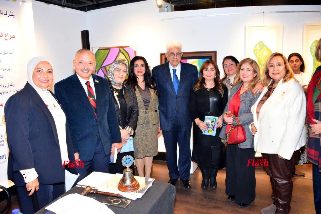 ندوة نادي روتاري ٦ اكتوبر بعنوان ( المرأة بين الحق والباطل ) 34 11 3 2