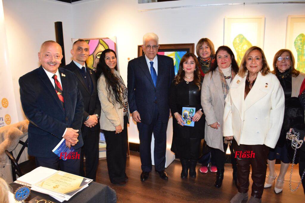 ندوة نادي روتاري ٦ اكتوبر بعنوان ( المرأة بين الحق والباطل ) 35 11 4 1