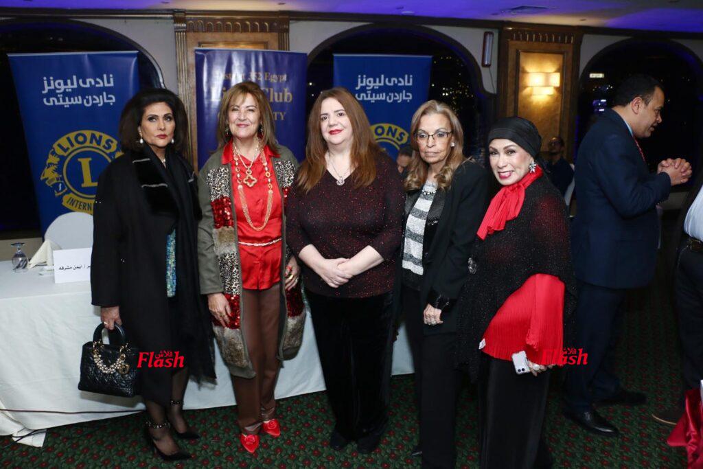 الفنان جمال سليمان في ضيافه نادي ليونز جاردن سيتي 34 13 3 3