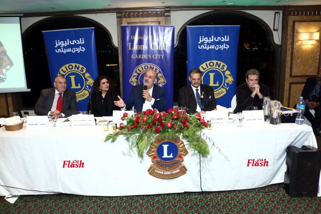 الفنان جمال سليمان في ضيافه نادي ليونز جاردن سيتي 45 19 1 5