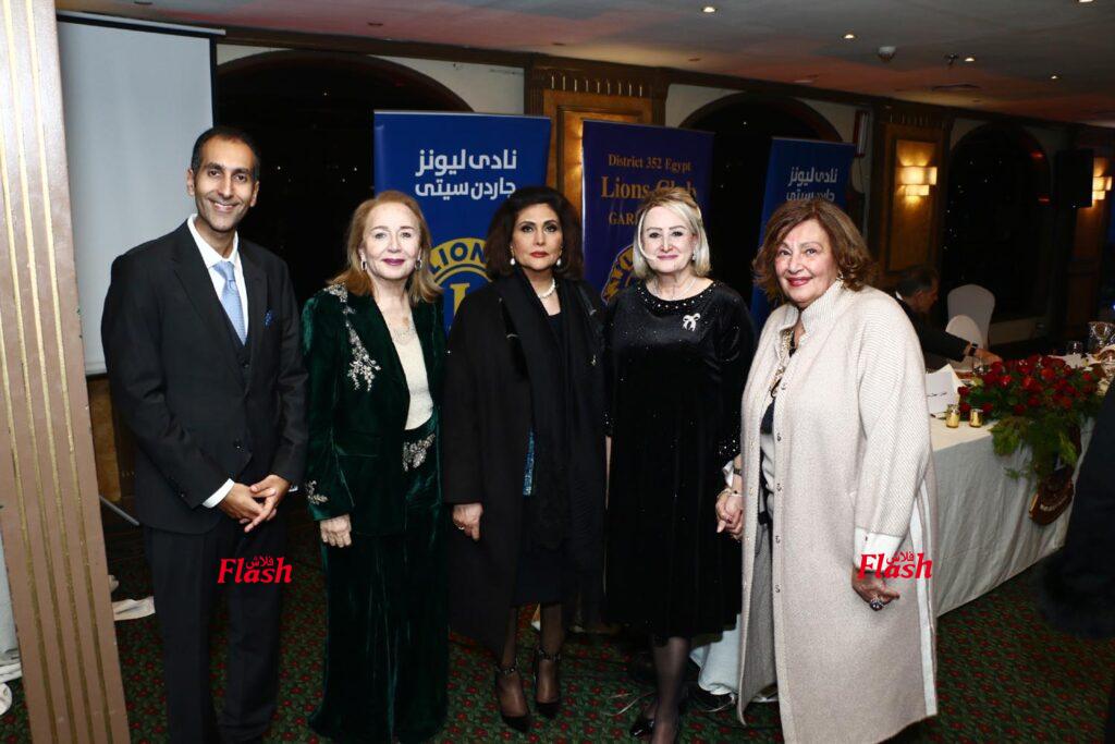 الفنان جمال سليمان في ضيافه نادي ليونز جاردن سيتي 46 19 2 5