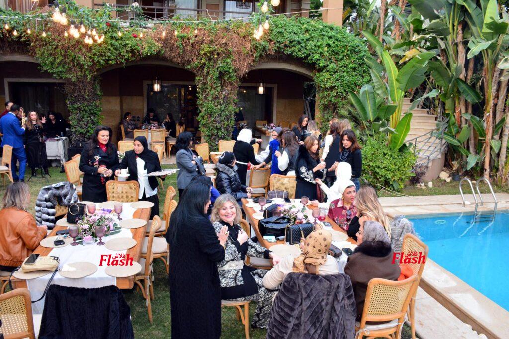 تجمع سيدات المجتمع في احتفال وحب دكتور.حنان كريمه 92 27