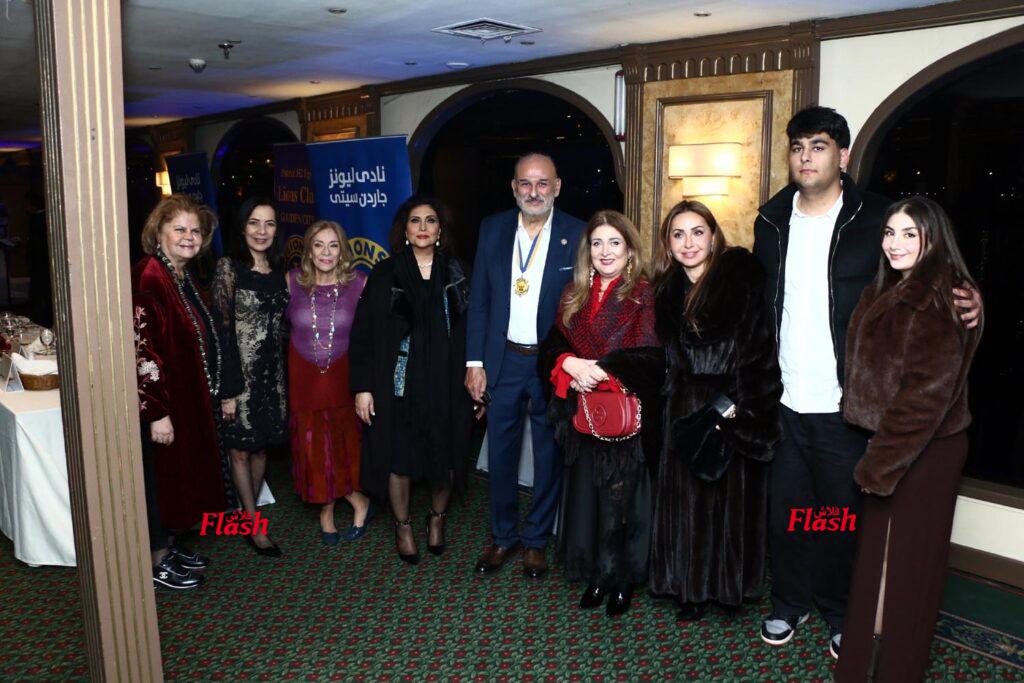 الفنان جمال سليمان في ضيافه نادي ليونز جاردن سيتي 20 3 11