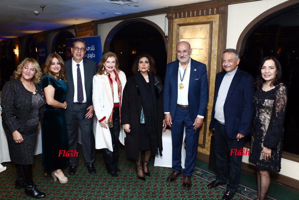 الفنان جمال سليمان في ضيافه نادي ليونز جاردن سيتي 21 4 9