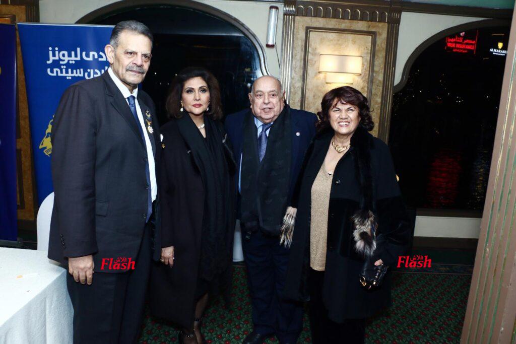 الفنان جمال سليمان في ضيافه نادي ليونز جاردن سيتي 23 6 7