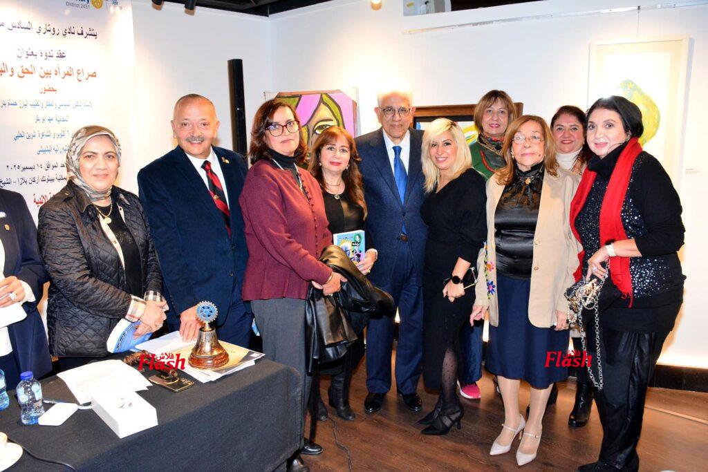 ندوة نادي روتاري ٦ اكتوبر بعنوان ( المرأة بين الحق والباطل ) 63 DSC 0300