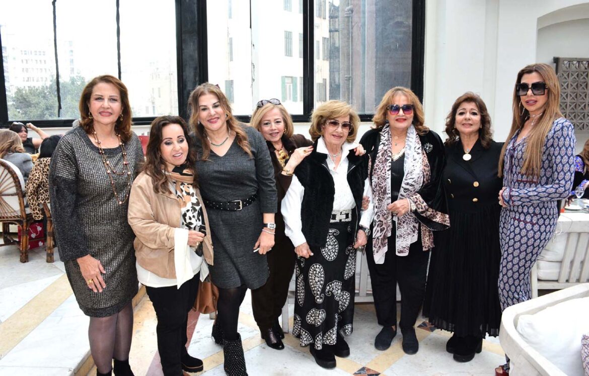 سيدات العمل الاجتماعي والخيري في حفل الإنشاد الديني والمدائح النبويه