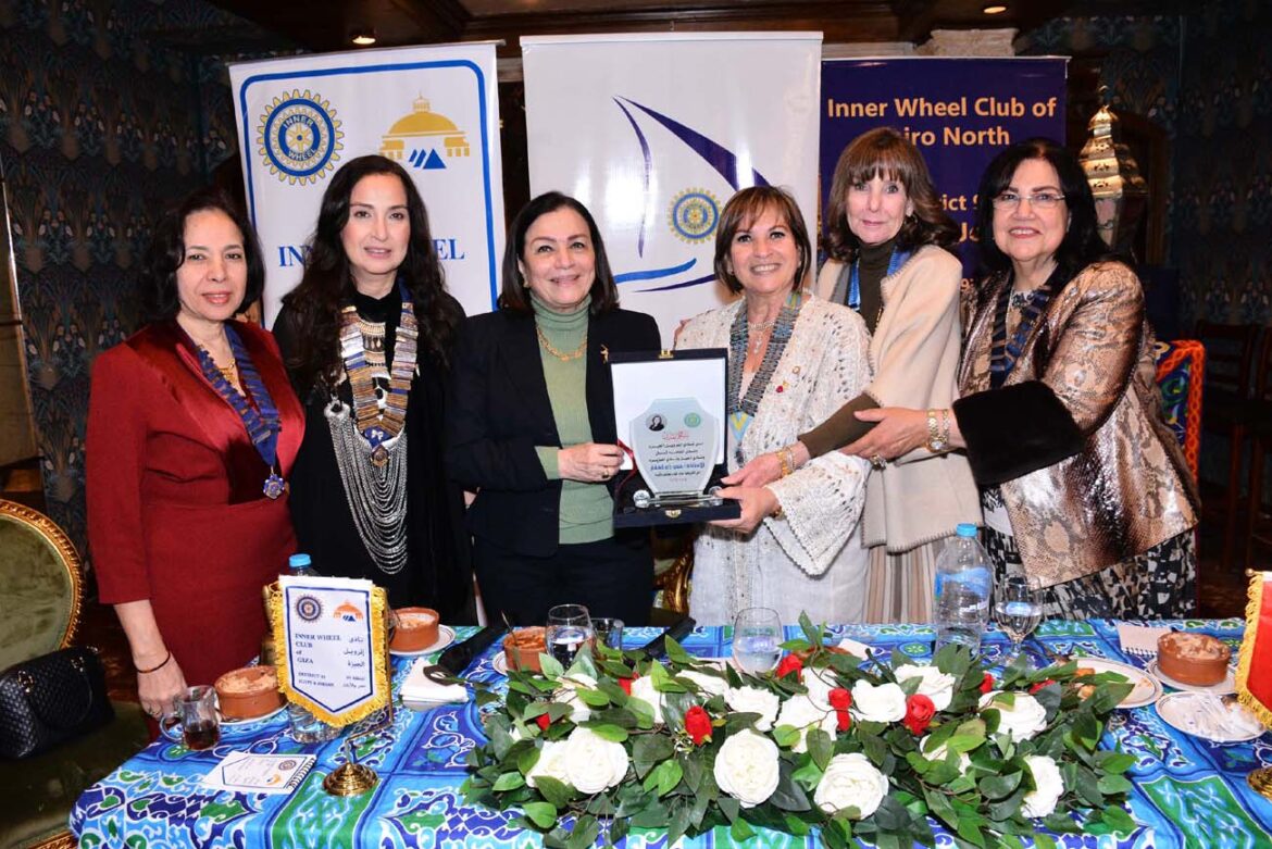 افطار وندوة مشتركه لنادي إينرويل الجيزه والقاهره شمال والنيل والجزيره مع المحامية الدكتورة / مني ذو الفقار