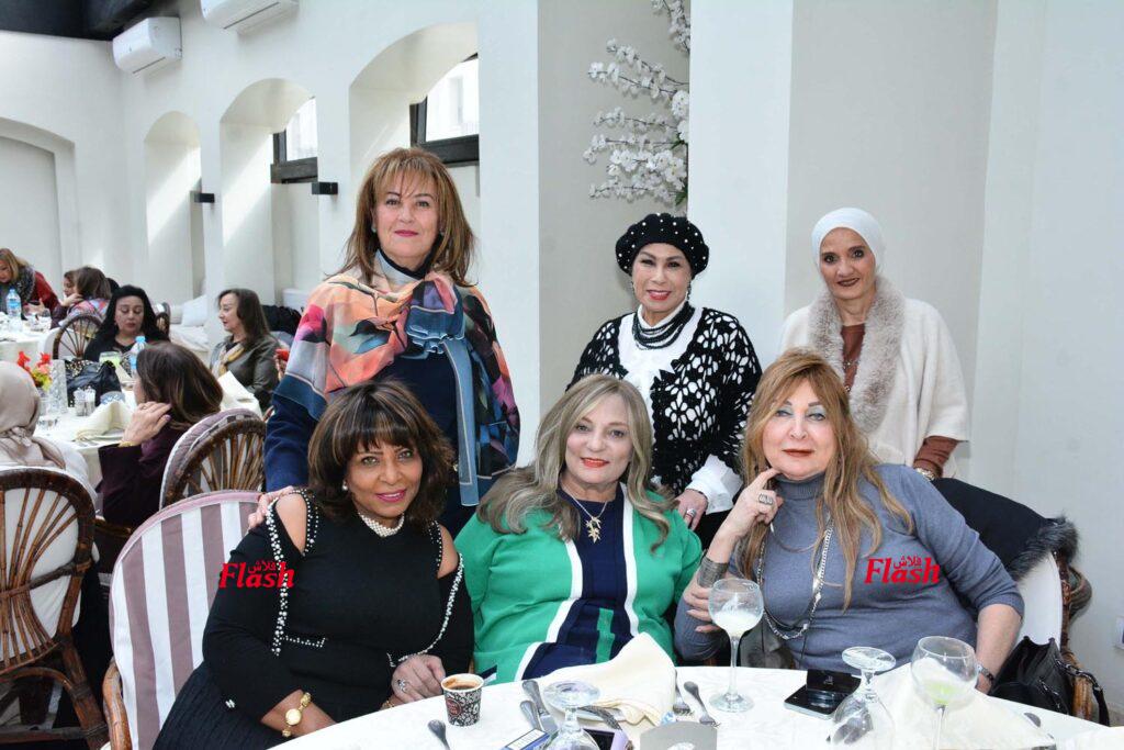 سيدات العمل الاجتماعي والخيري في حفل الإنشاد الديني والمدائح النبويه 41 12 2