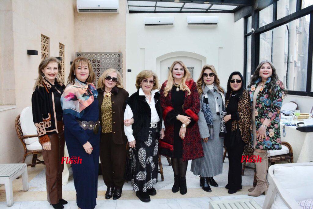 سيدات العمل الاجتماعي والخيري في حفل الإنشاد الديني والمدائح النبويه 24 5 1