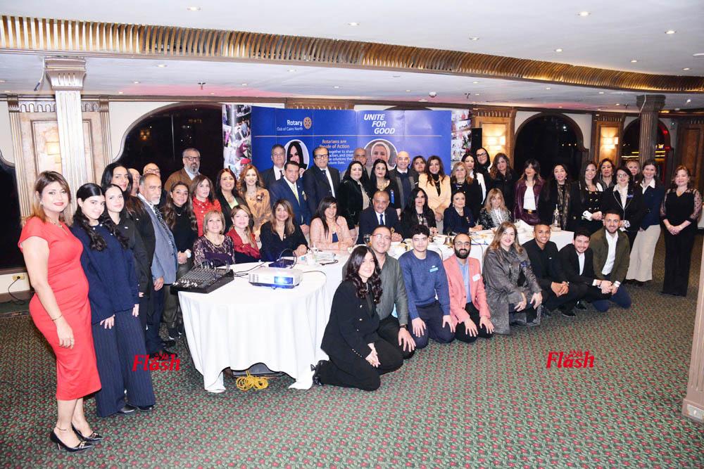 زيارة المحافظ دكتور حسام فرحات لروتاري كايرو نورث 19 1 02