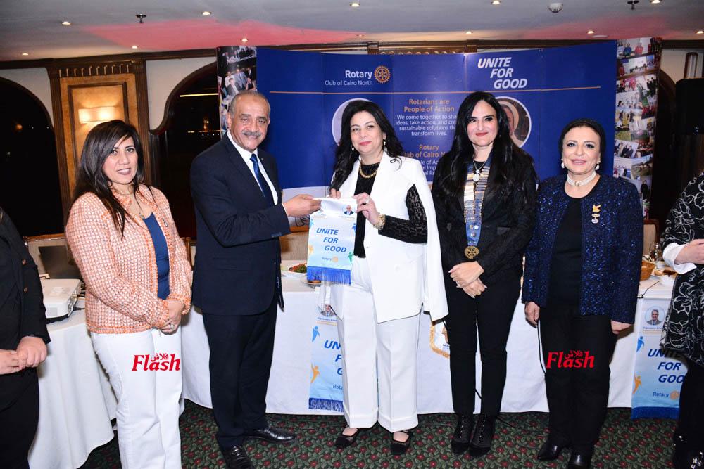 زيارة المحافظ دكتور حسام فرحات لروتاري كايرو نورث 20 1 2 2