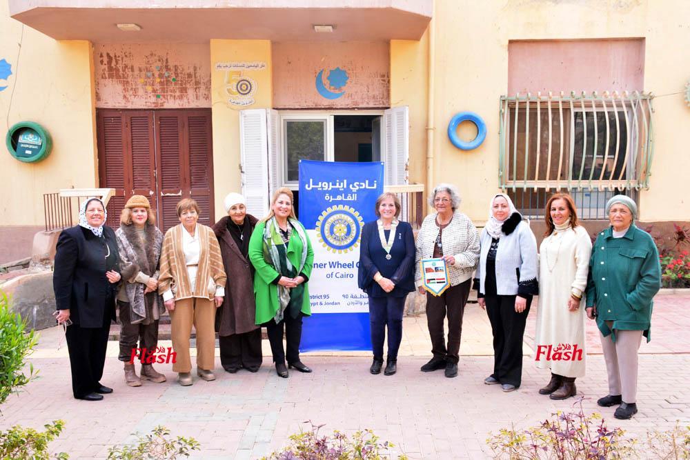 زيارة رئيسة المنطقة ٩٥ مصر والأردن هناء السادات دارالياسمين