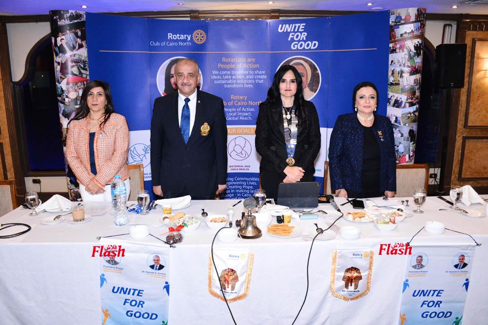 زيارة المحافظ دكتور حسام فرحات لروتاري كايرو نورث 32 13 1 10