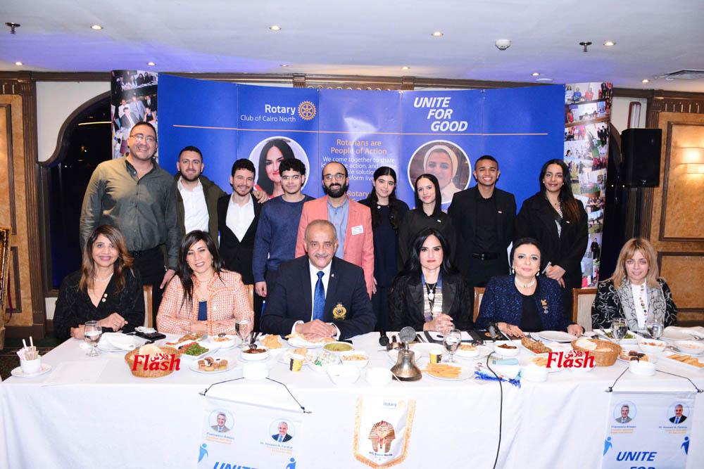 زيارة المحافظ دكتور حسام فرحات لروتاري كايرو نورث 36 14 2 8