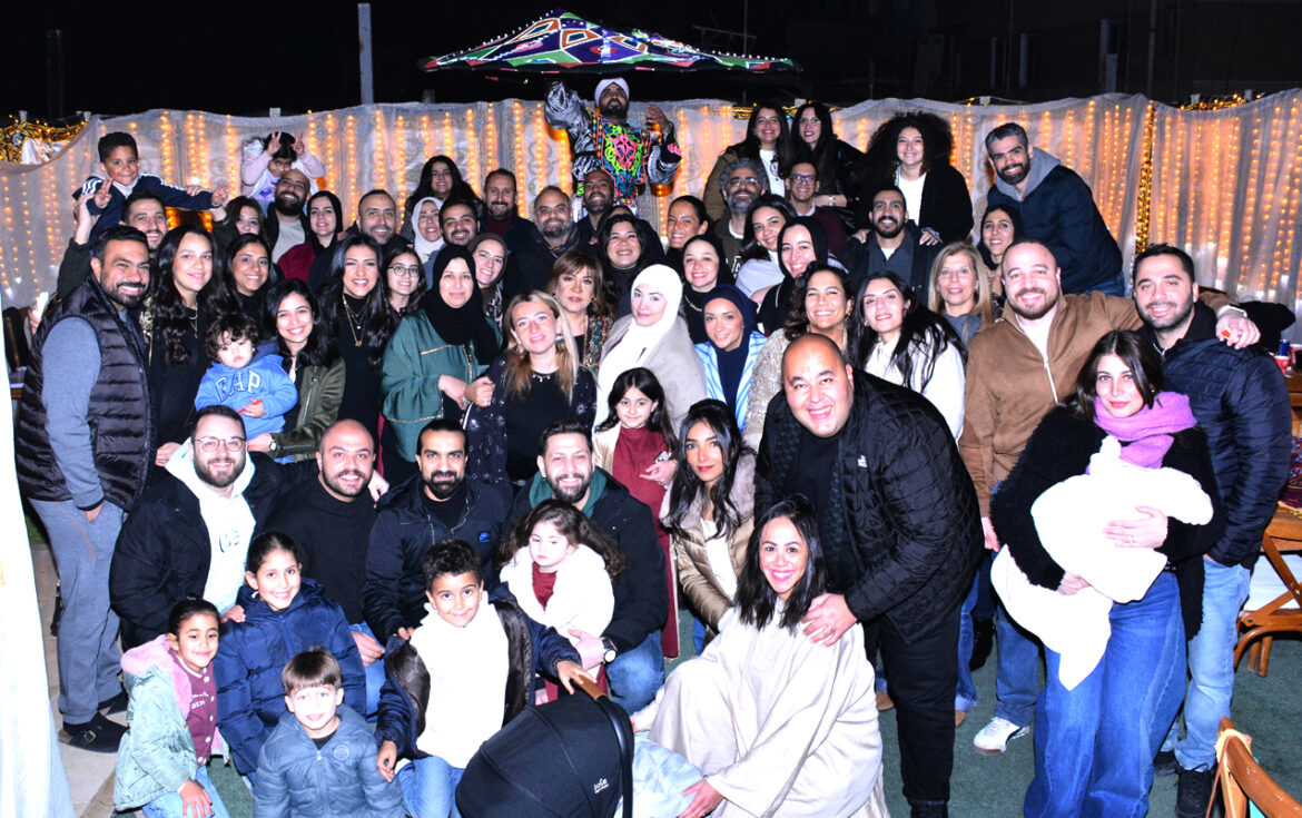 افطار سيدة الاعمال مها حسن ونجلها د . احمد يوسف