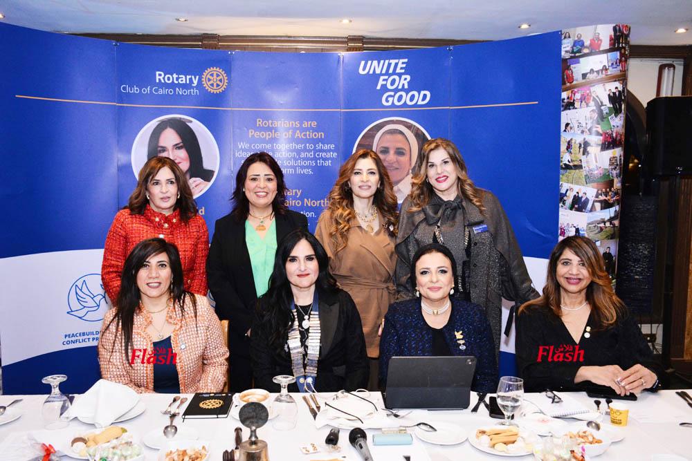 زيارة المحافظ دكتور حسام فرحات لروتاري كايرو نورث 22 2 2 1