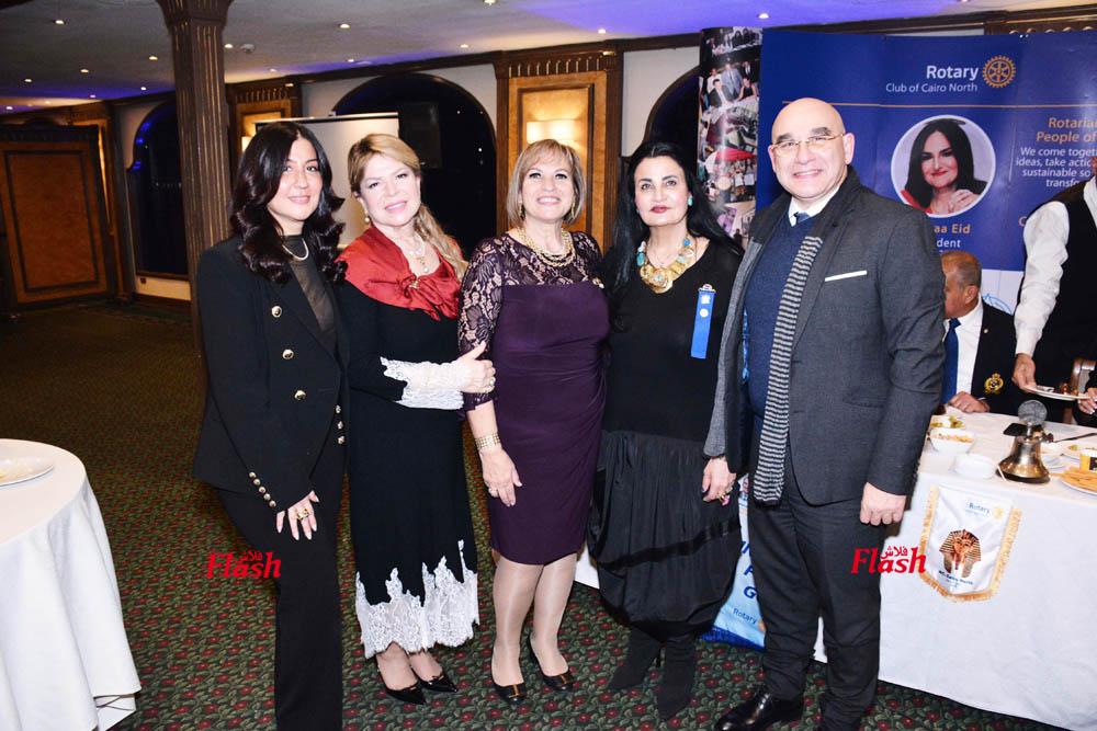 زيارة المحافظ دكتور حسام فرحات لروتاري كايرو نورث 44 20 1 3