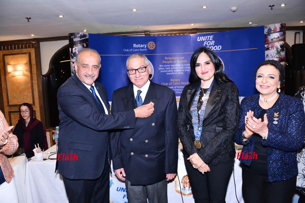زيارة المحافظ دكتور حسام فرحات لروتاري كايرو نورث 46 20 3 2