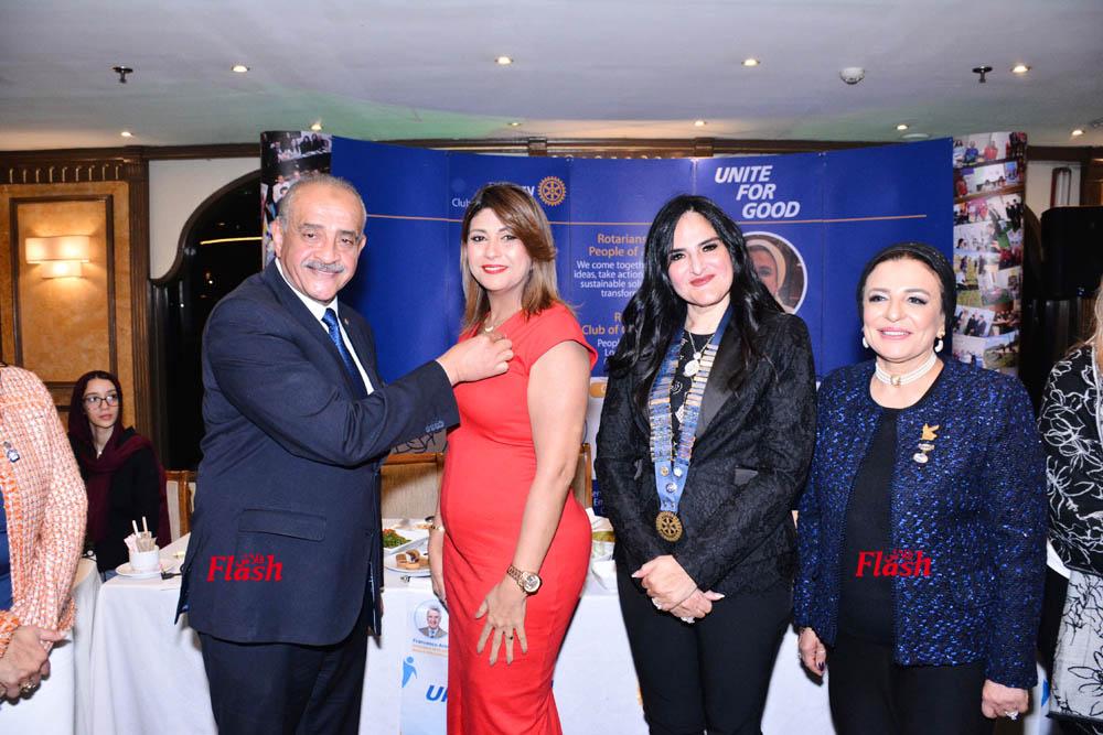 زيارة المحافظ دكتور حسام فرحات لروتاري كايرو نورث 47 20 4 2