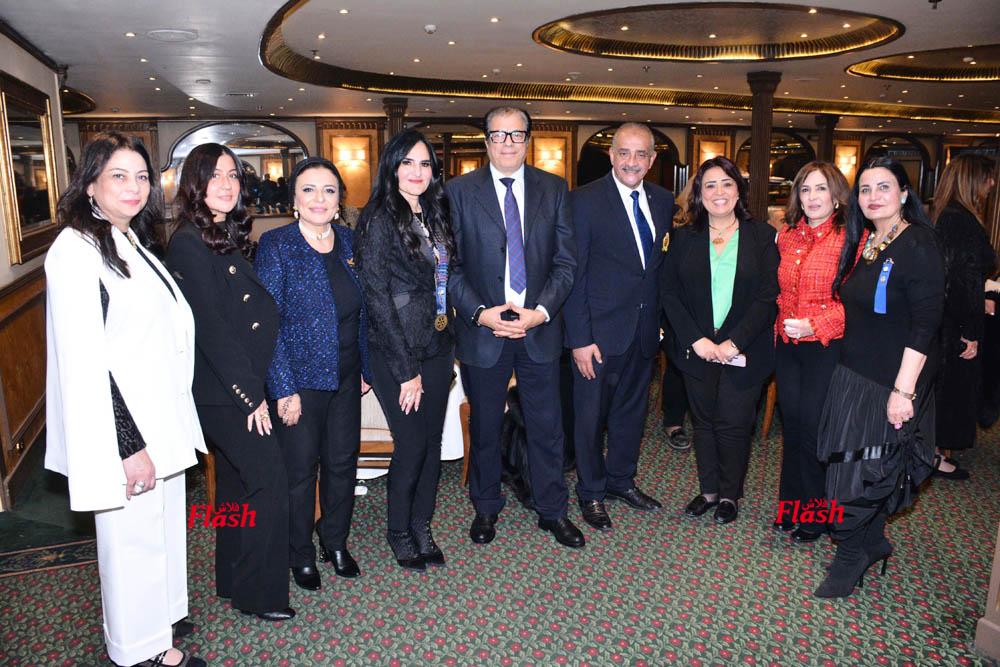 زيارة المحافظ دكتور حسام فرحات لروتاري كايرو نورث 50 21 2 2