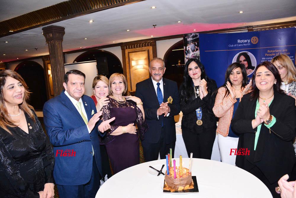 زيارة المحافظ دكتور حسام فرحات لروتاري كايرو نورث 57 25 1 2