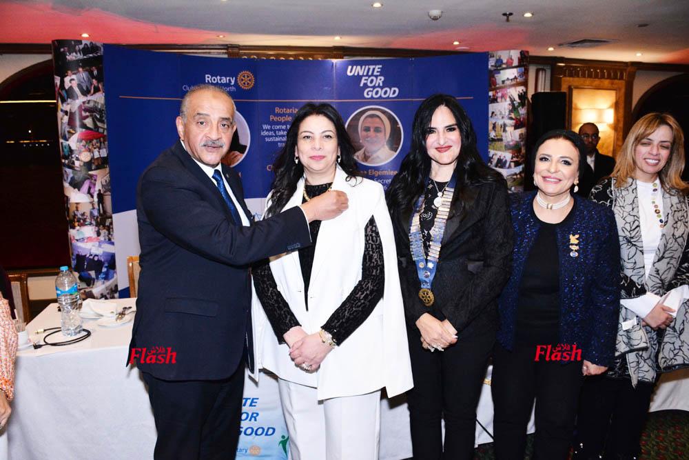 زيارة المحافظ دكتور حسام فرحات لروتاري كايرو نورث 26 3 2 3