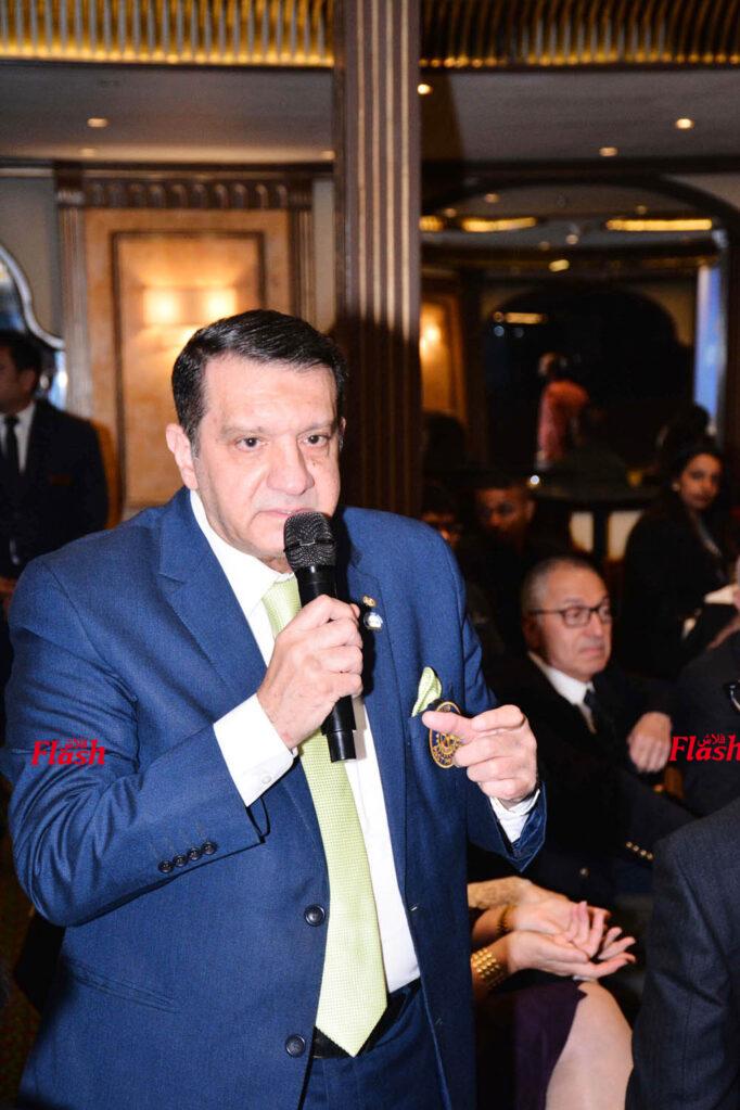 زيارة المحافظ دكتور حسام فرحات لروتاري كايرو نورث 30 9 1 13