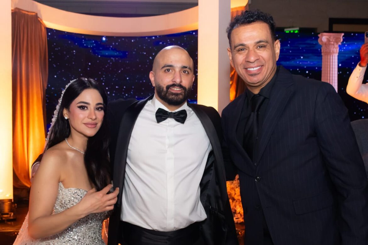 الليثى واوكا وديانا يشعلون حفل زفاف ديفيد و مارفن