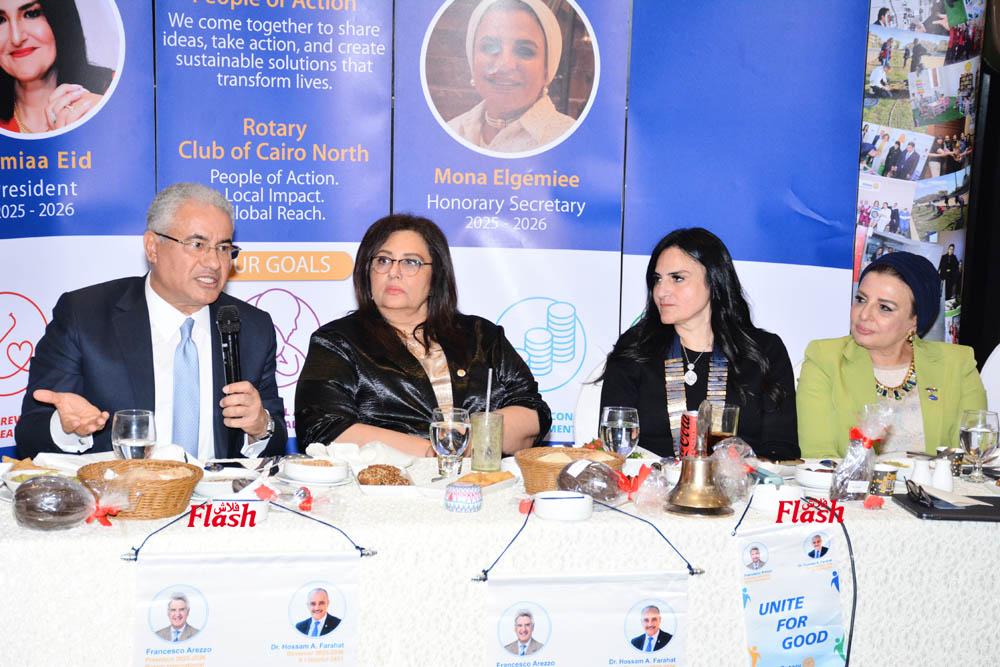 ندوة روتاري كايرو نورث "الوعي مسؤوليتنا" مع الدكتور/ عبد الناصر عمر 37 11 3