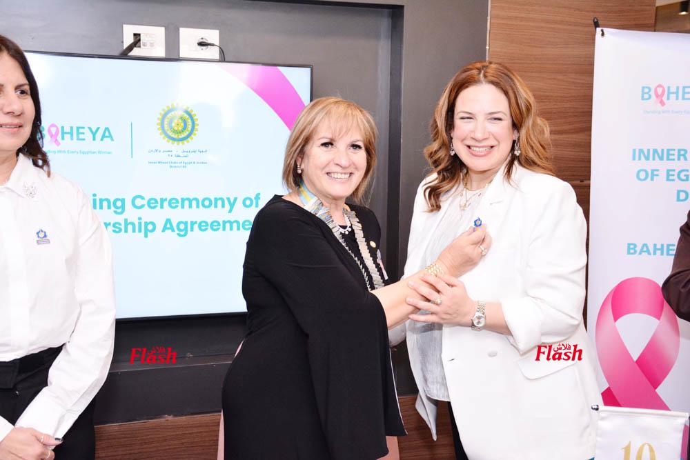 توقيع بروتوكول تعاون مشترك بين أندية الإينرويل بالمنطقة ٩٥ ومستشفى بهية 35 13 1