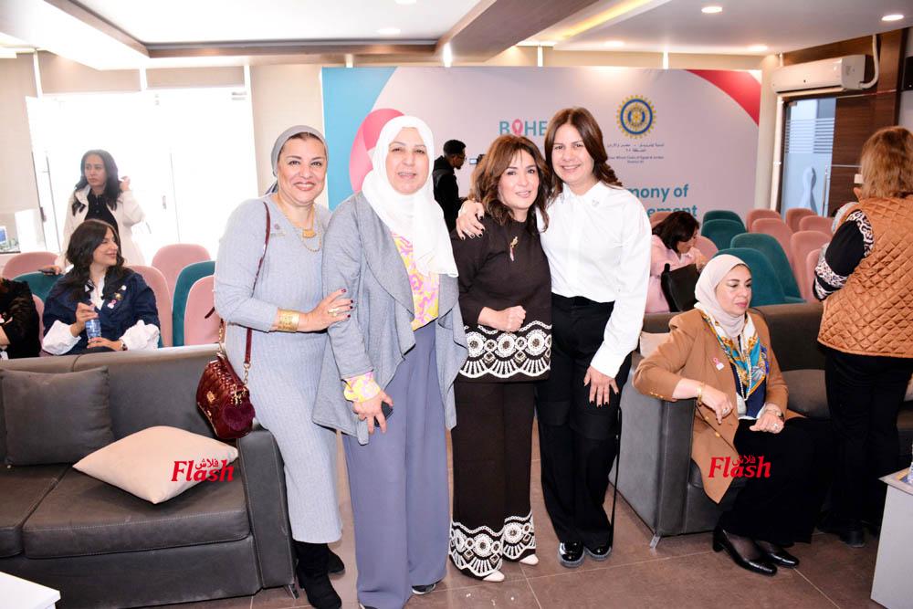 توقيع بروتوكول تعاون مشترك بين أندية الإينرويل بالمنطقة ٩٥ ومستشفى بهية 52 19 1