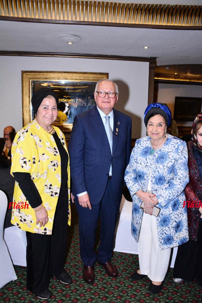 وزراء واعلاميين ونجوم المجتمع في ندوة ليونز جاردن سيتى للسفير محمد العرابي 69 20 4