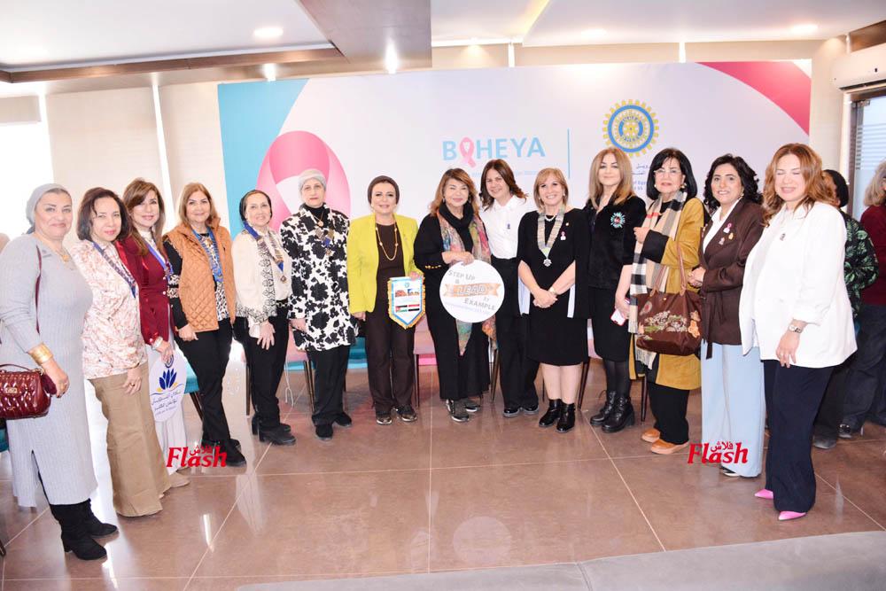 توقيع بروتوكول تعاون مشترك بين أندية الإينرويل بالمنطقة ٩٥ ومستشفى بهية 23 5 1