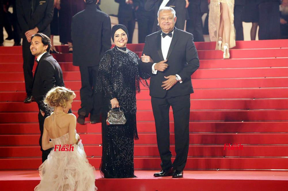 بالصور .. رباب عبد العاطي تتوج بلقب " أجمل محجبة " مصرية في مهرجان كان السينمائي الدولي 24 05