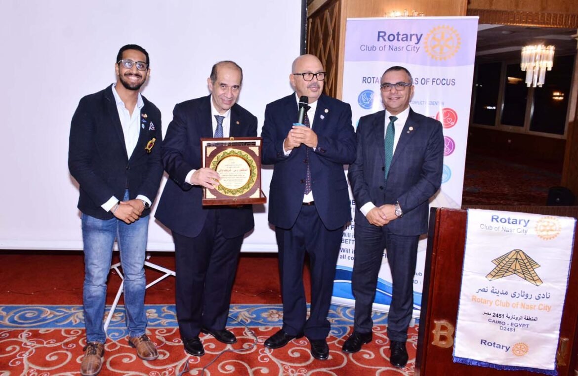 ندوة مميزة بنادي روتاري مدينة نصر